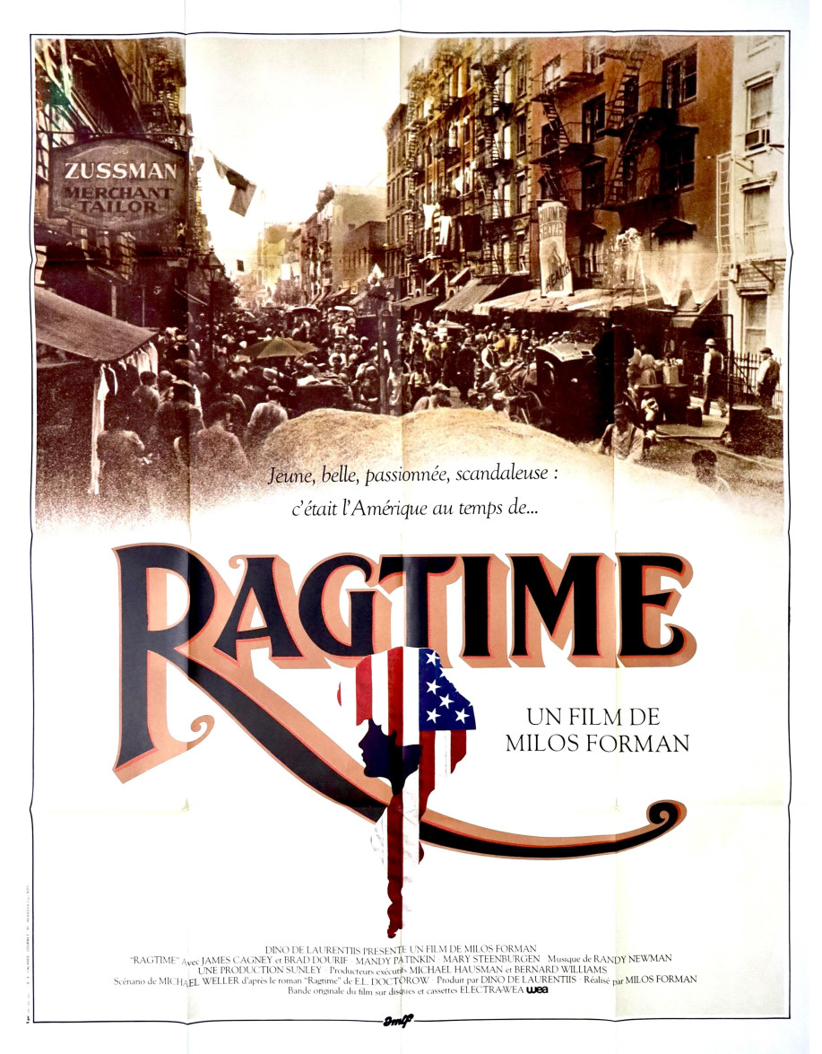 Ragtime — affiche originale française 120x160...