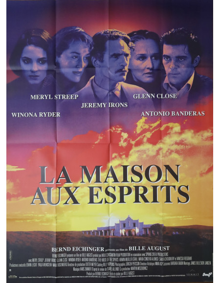 La Maison aux esprits — affiche originale française...