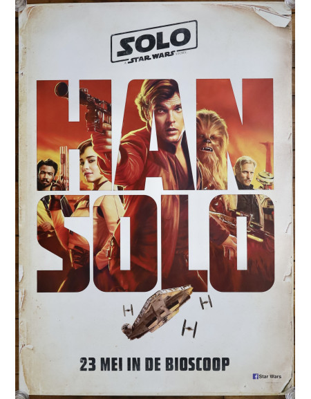 Solo: A Star Wars Story — affiche originale belge 70x100...