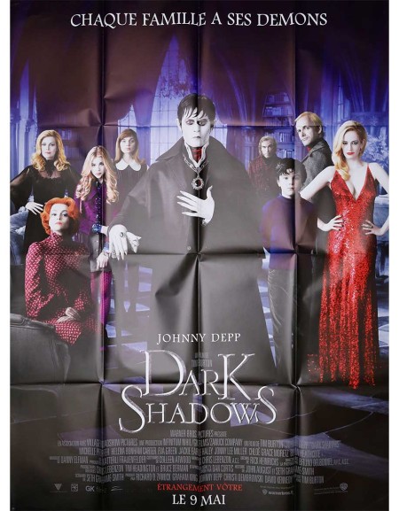 Dark Shadows - 120x160 cm - pliée