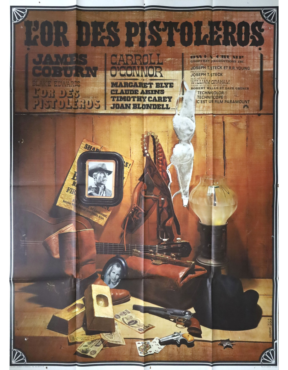 L'Or des pistoleros — affiche originale...