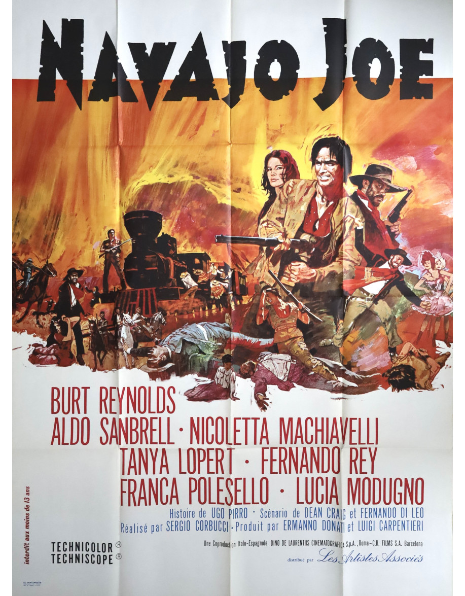 Navajo Joe — affiche originale française...