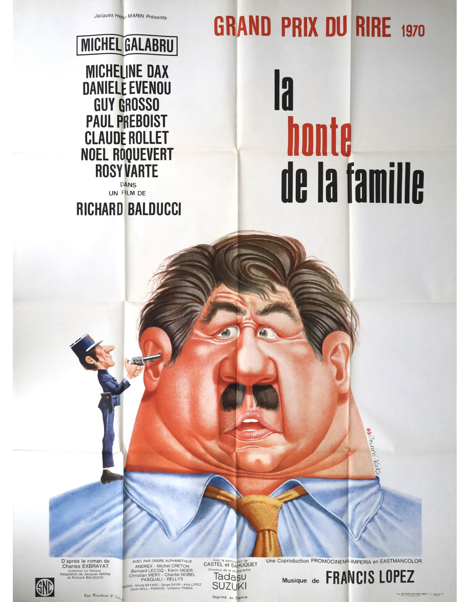 La Honte de la famille — affiche originale...