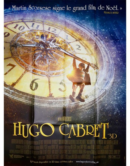 Hugo Cabret - 120x160 cm - pliée