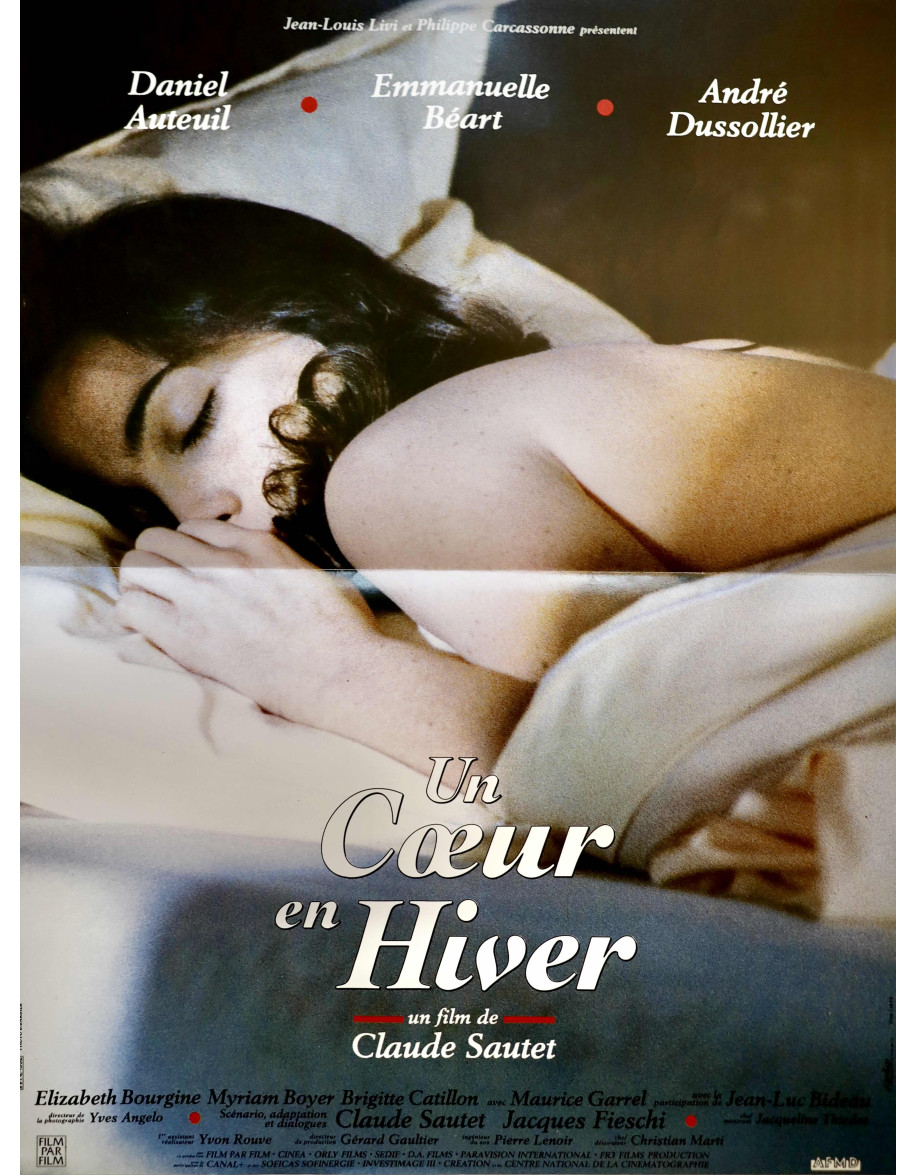 Un cœur en hiver — affiche originale française...
