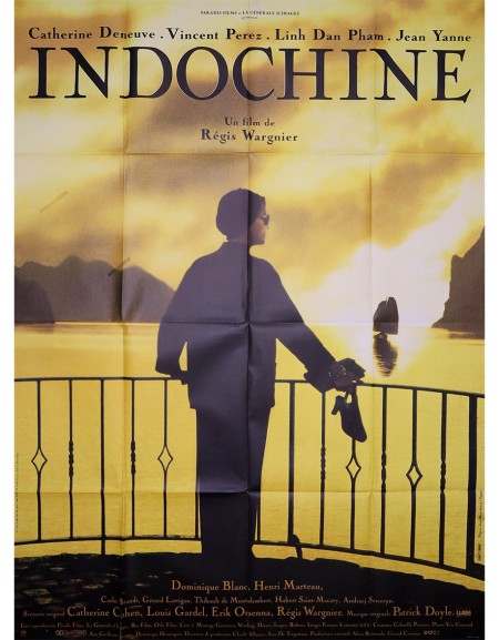 Indochine — affiche originale française 120x160 cm (1992)...
