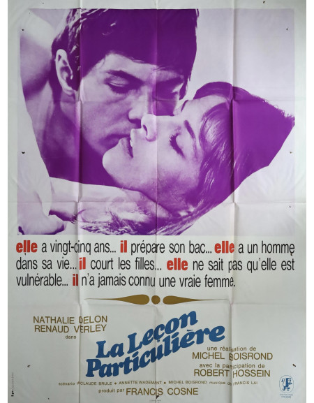 La Leçon particulière — affiche originale française...