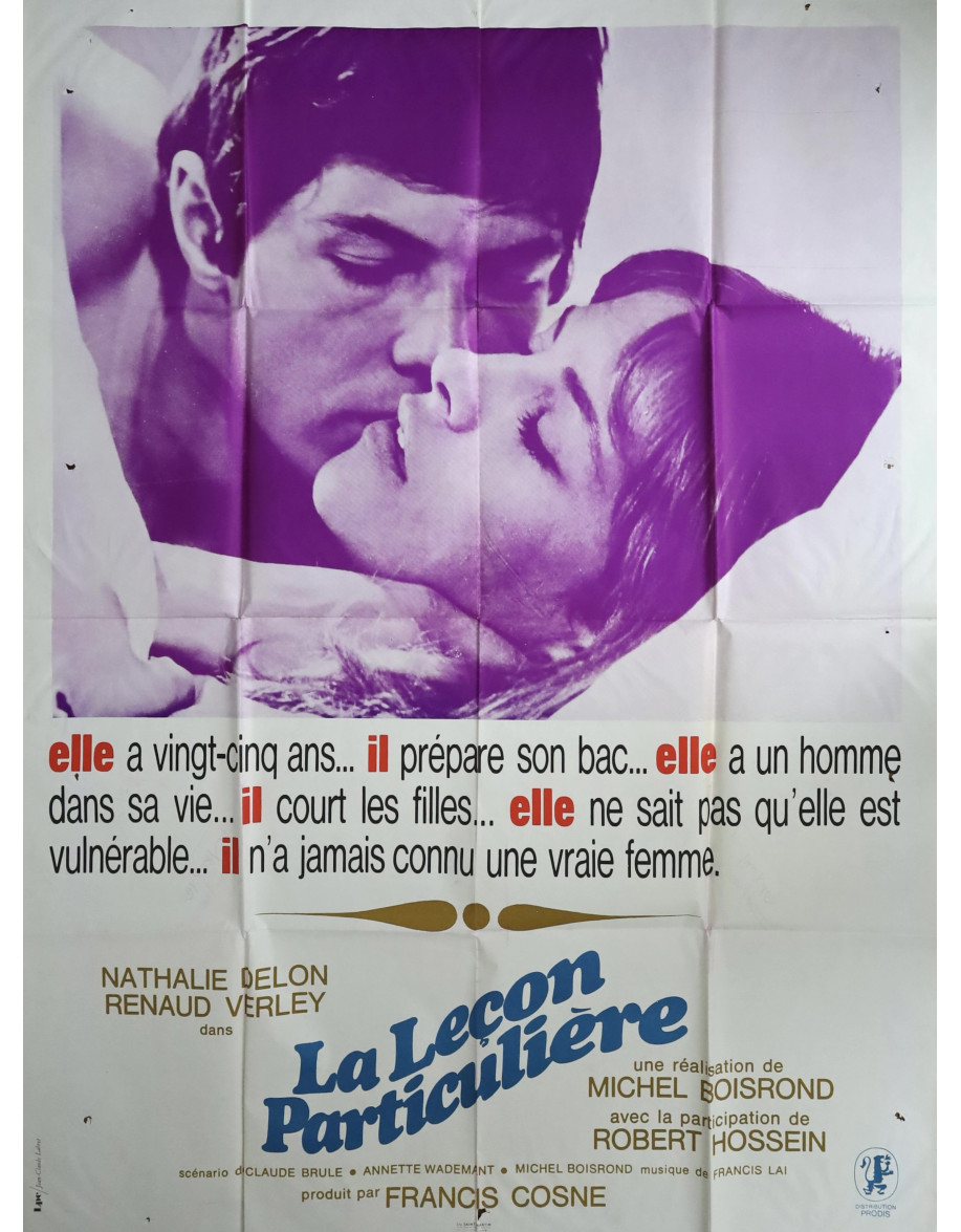 La Leçon particulière — affiche originale...