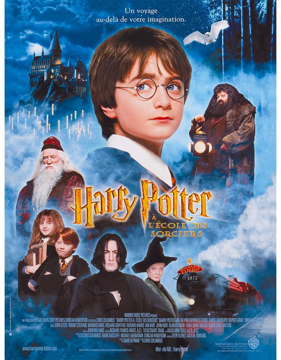 Harry Potter à l'école des sorciers — affiche...
