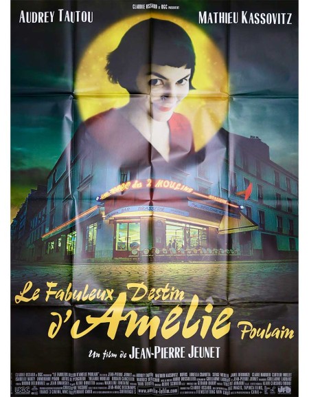 Le fabuleux destin d'Amélie Poulain - 120x160 cm - pliée
