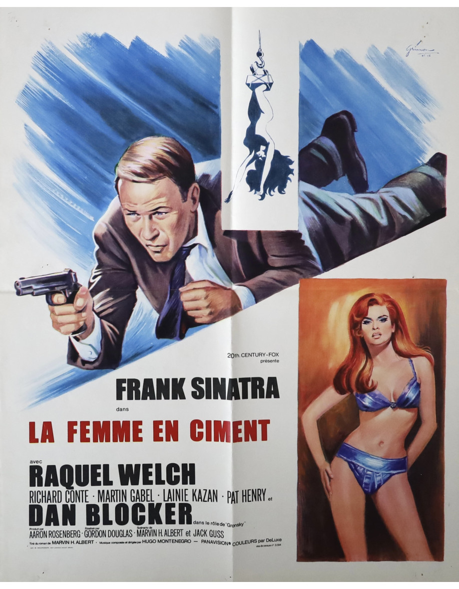 La Femme en ciment — affiche originale...