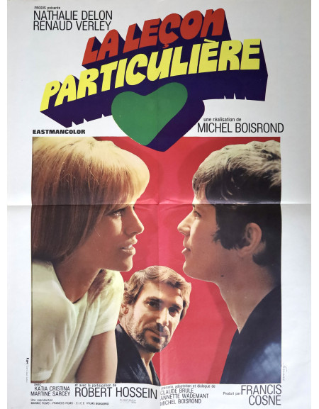 La Leçon particulière — affiche originale française 60x80...
