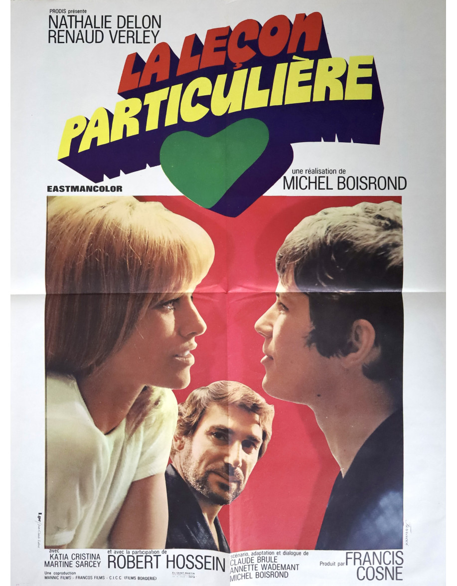 La Leçon particulière — affiche originale...