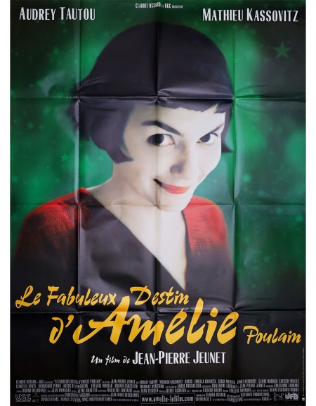 Le fabuleux destin d'Amélie Poulain - 120x160 cm - pliée