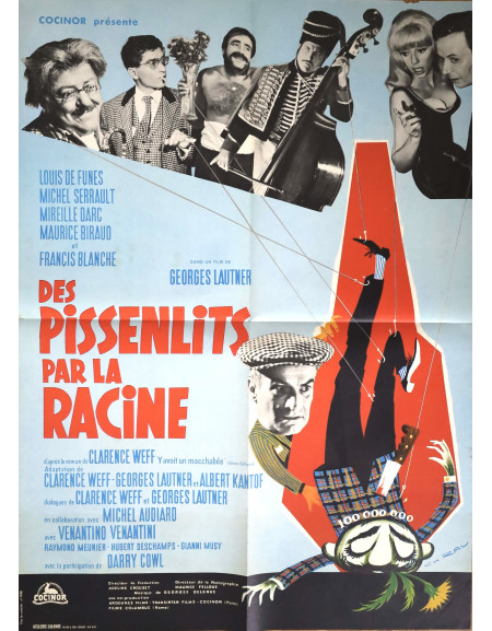 Des pissenlits par la racine — affiche originale...