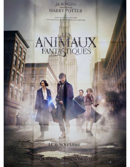 Les animaux fantastiques - 120x160 cm - pliée