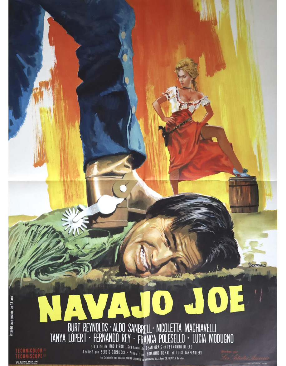 Navajo Joe — affiche originale française 60x80...