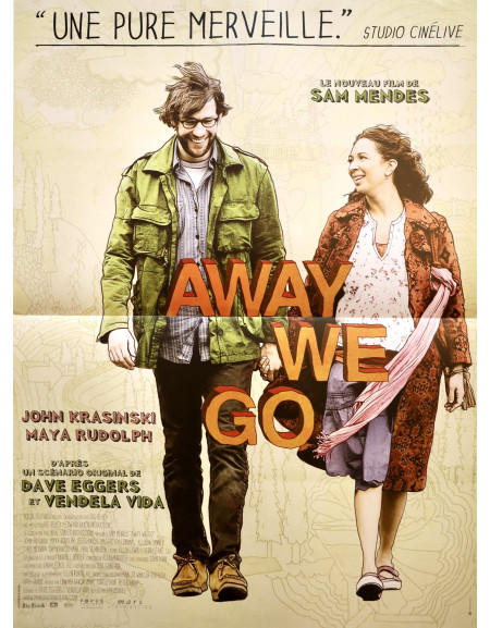 Away We Go — affiche originale française 40x53 cm (2009)...