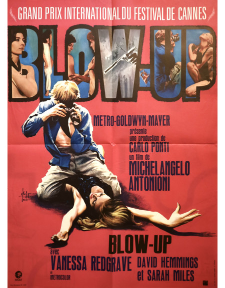 Blow-Up — affiche originale française 60x80 cm (ressortie...
