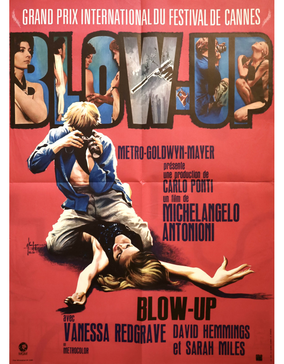 Blow-Up — affiche originale française 60x80 cm...