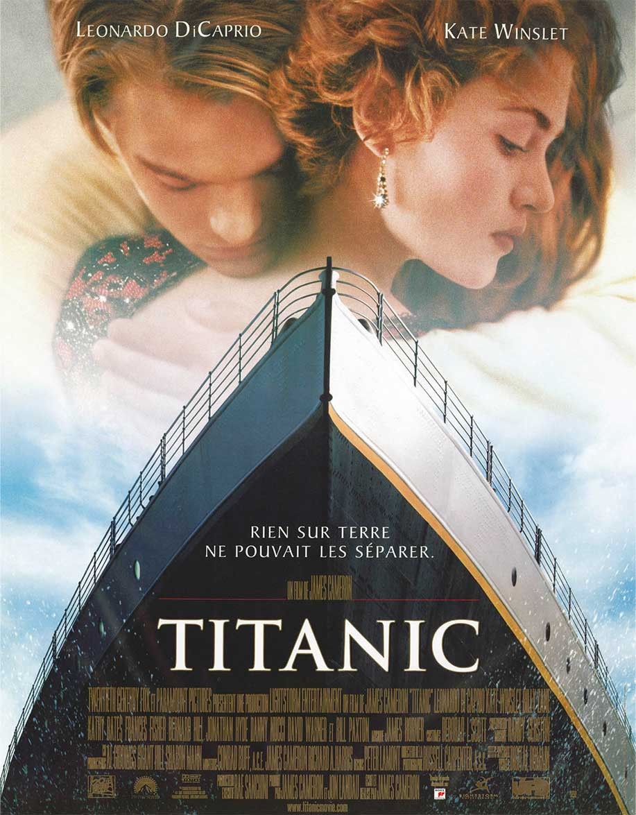 Titanic — affiche originale française 40×53 cm...