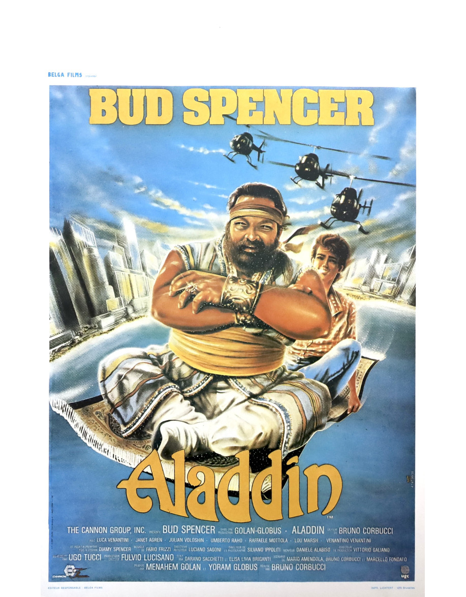 Aladdin — affiche originale belge 35x55 cm...