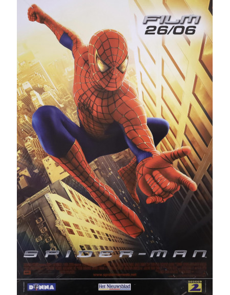 Spider-Man — affiche originale belge 30x50 cm (2002) |...