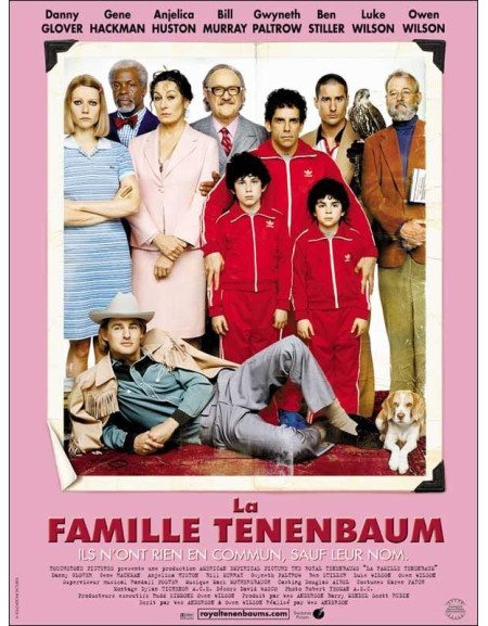 La Famille Tenenbaum — affiche originale française 40x53...