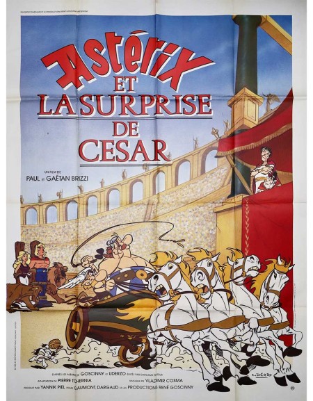 Astérix et la surprise de César - 120x160 cm - pliée
