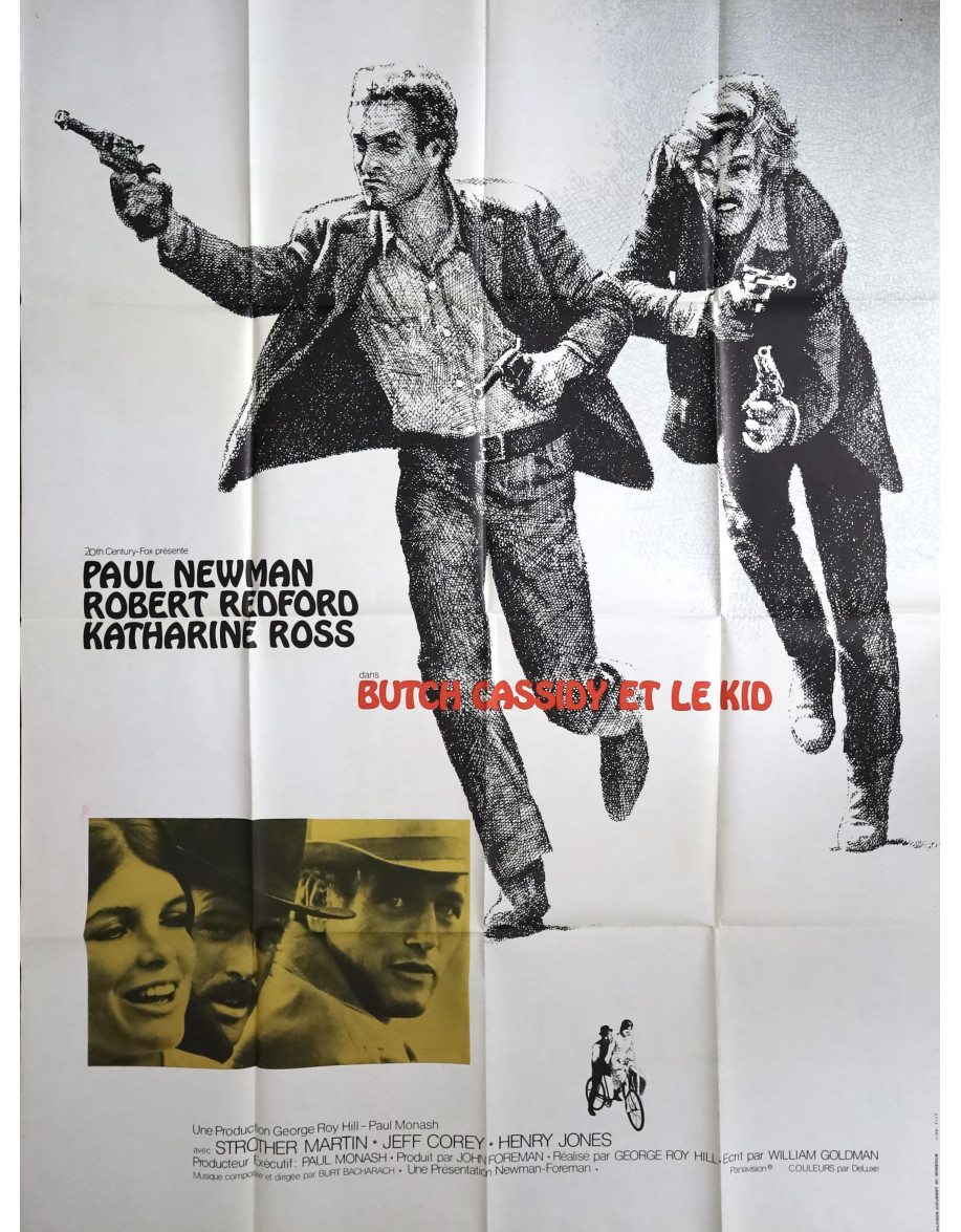 Butch Cassidy et le Kid — affiche originale...