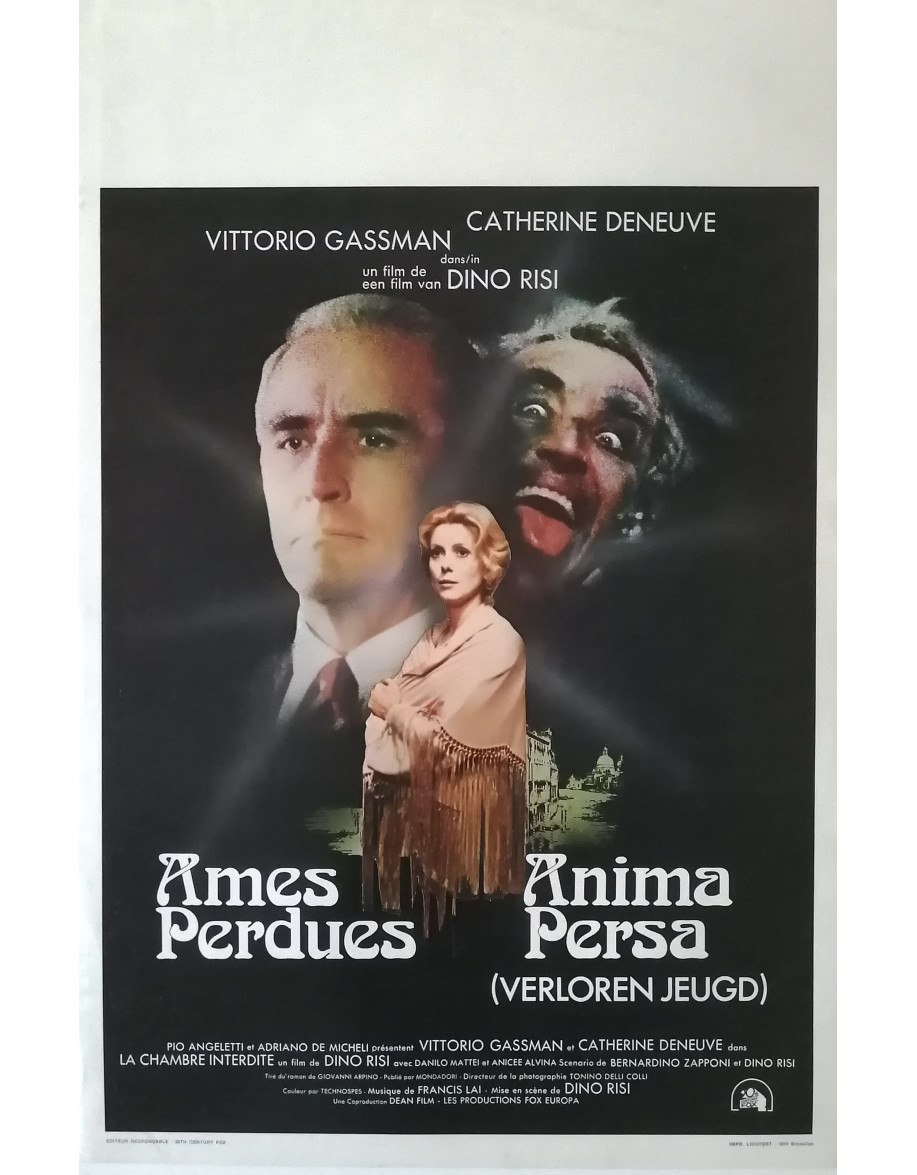 Âmes perdues — affiche originale belge 35x55 cm...