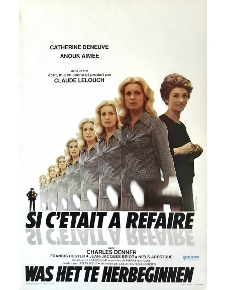 Si c'était à refaire — affiche originale belge 35x55 cm...