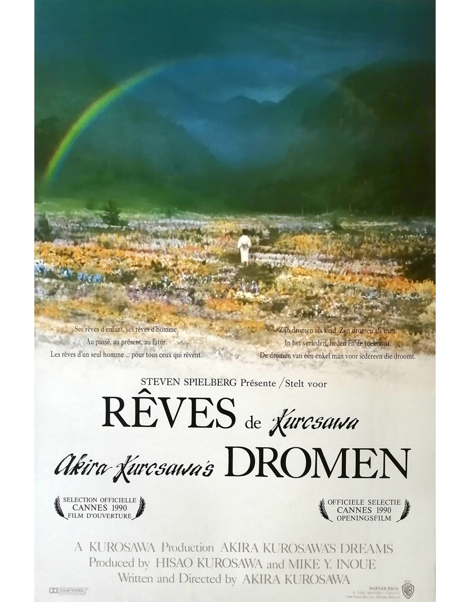 Rêves — affiche originale belge 40x60 cm (1990)...