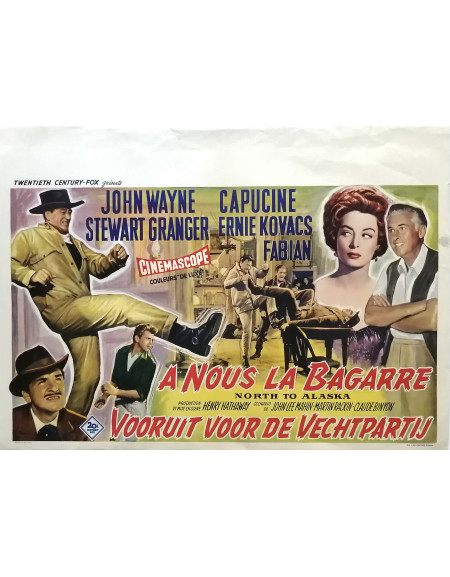Le grand Sam — affiche originale belge 55x35 cm (1960) |...