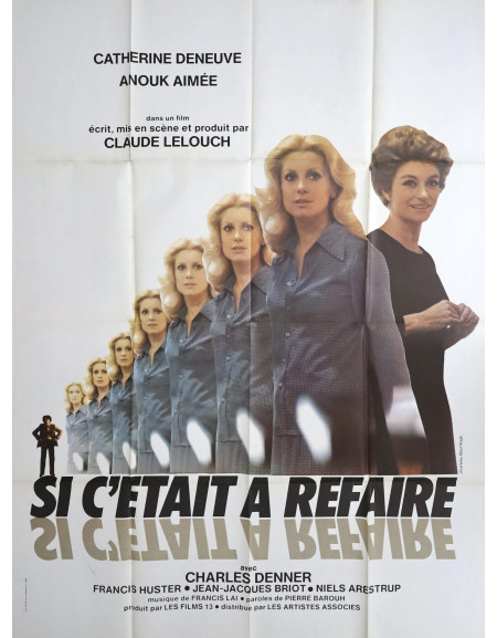 Si c'était à refaire — affiche originale 120x160 cm...