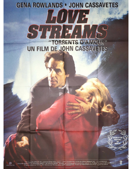 Love Streams — affiche originale française 120x160 cm...