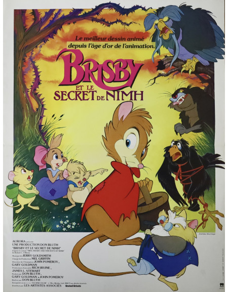 Brisby et le secret de NIMH — affiche originale France...