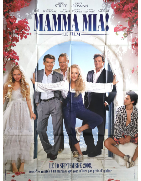 Mamma Mia ! — affiche originale France 120x160 cm (2008)...