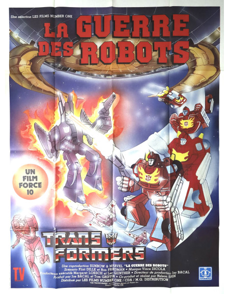 La Guerre des robots — affiche originale France 120x160...