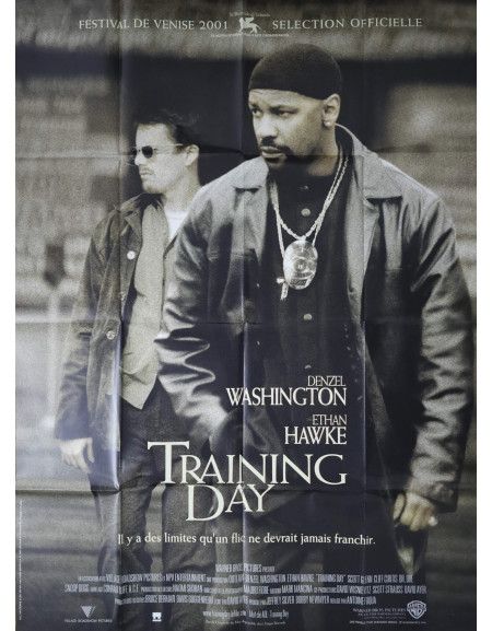 Training Day — affiche originale France 120x160 cm (2001)...