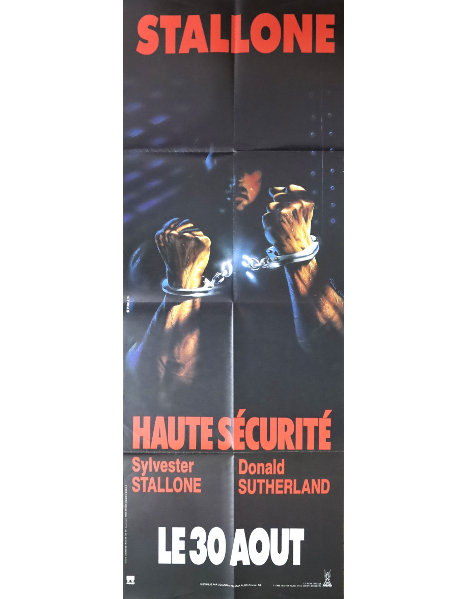 Haute Sécurité — affiche originale française...