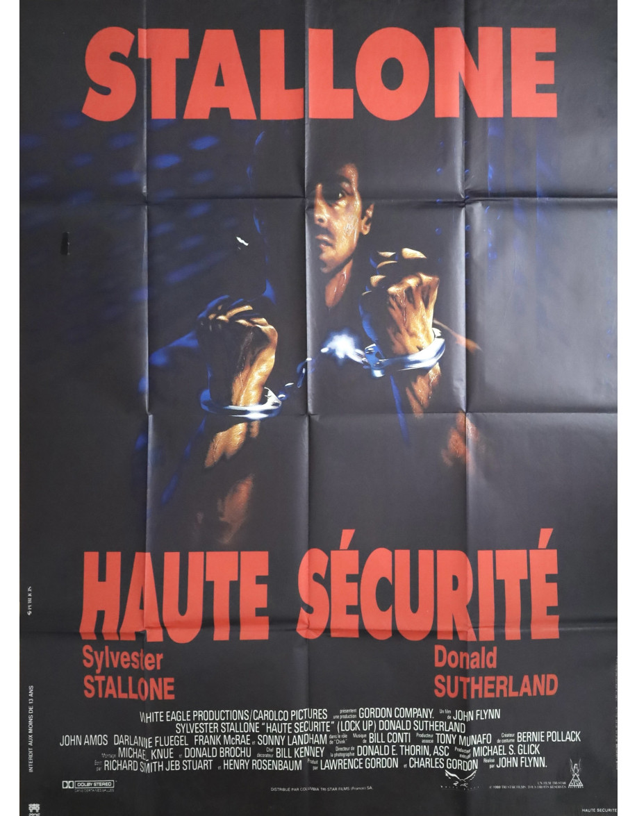 Haute Sécurité — affiche originale française...
