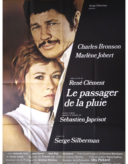 Le Passager de la pluie — affiche originale française...