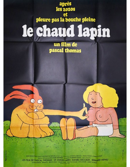 Le chaud lapin - 120x160 cm - pliée