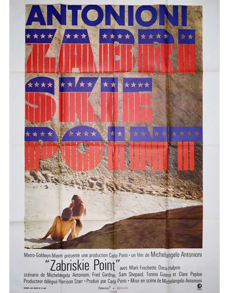 Zabriskie point - 120x160 cm - pliée