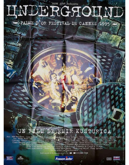 Underground- 120x160 cm - pliée