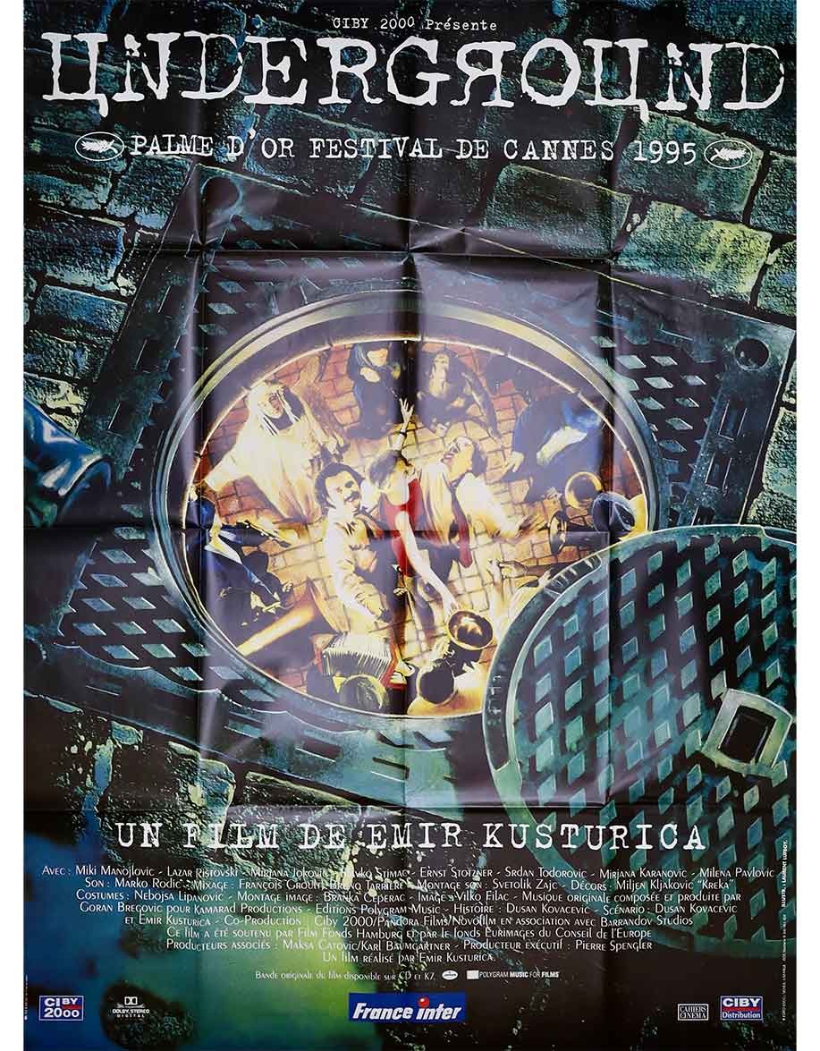 Underground — affiche originale française...