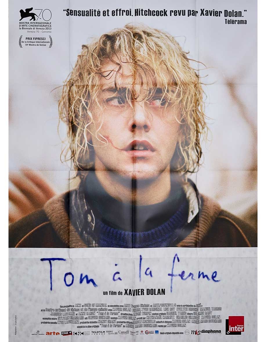 Tom à la ferme - 120x160 cm - pliée