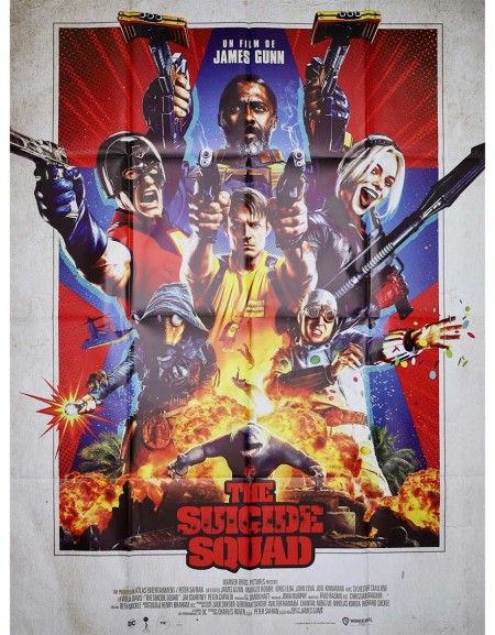 The Suicide Squad - 120x160 cm - pliée