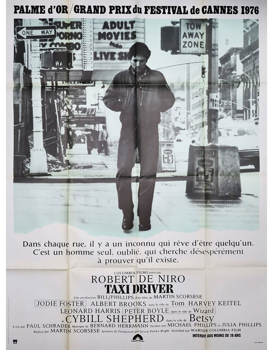 Taxi Driver — affiche originale française...